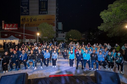 雲林溪光環境啟燈 揭開夜晚光影新篇章