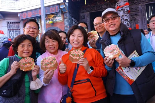 初二走春迎財氣黃敏惠發送限量小紅包 祈願市民好運