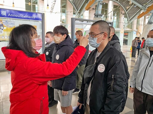 替代役男入營報到 台東軍服站叮嚀關懷