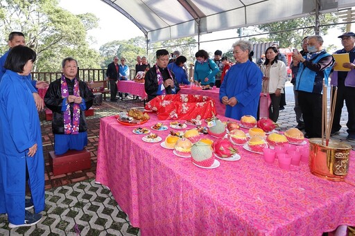 客家天穿日南投尞天穿 敬拜女媧重現古儀三獻禮