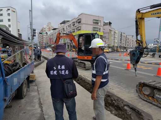 台東營建工地噪音防制 違規最高罰款18萬元