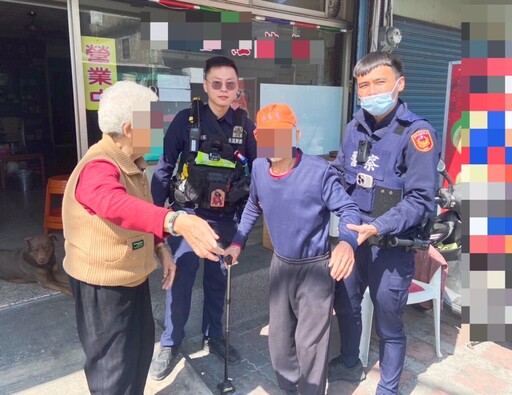 老翁散步忘了回家的路 北港警協助返家