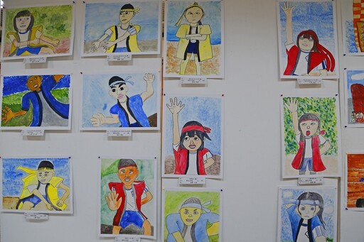 苗栗扶輪社114年台日小學生書法繪畫展交流