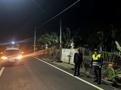 旗山警方聯手民力加強夜間巡邏 維護香蕉產地價格突破歷史天價