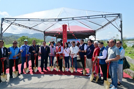 臺東鹿野鄉寶華大橋改建工程啟動 提升交通安全與防災韌性