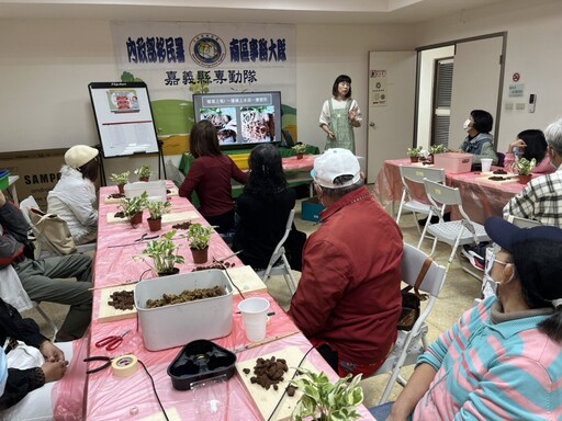 移民署邀新住民體驗植栽手作 培力守護環境新力量