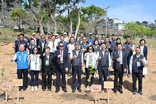 織一片生態綠網 陳駿季部長植樹宣示打造石虎生態廊道