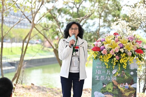 織一片生態綠網 陳駿季部長植樹宣示打造石虎生態廊道