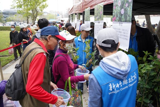 竹縣響應植樹月生態綠網 讓全縣民共植希望之樹