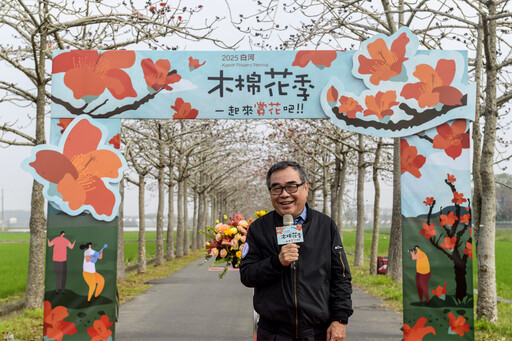 最美白河木棉花季開幕 黃偉哲邀賞花喝咖啡、迎接春日時光