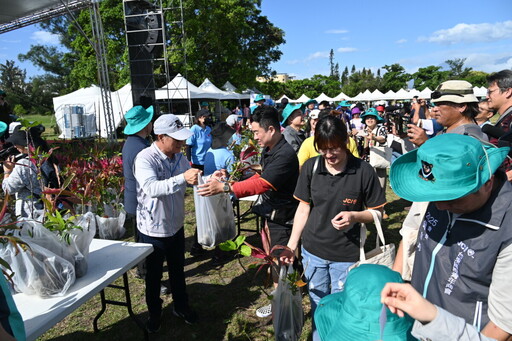 植樹減碳愛臺東 3000株樹苗供索取豐富生態