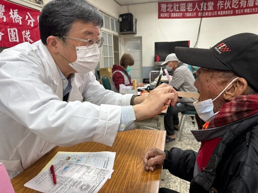 嘉榮偏鄉義診醫療團隊首發至嘉義縣六腳鄉 守護榮民(眷)與鄉親健康