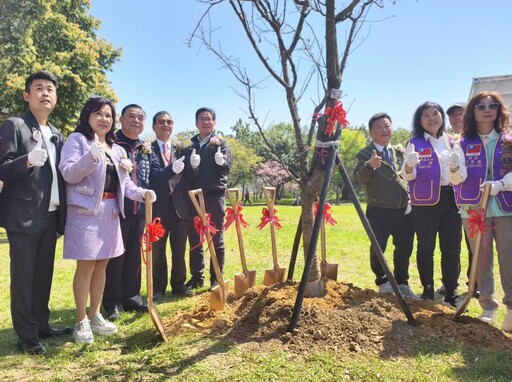 為城市種下永續未來 國際獅子會300B5區青埔植樹