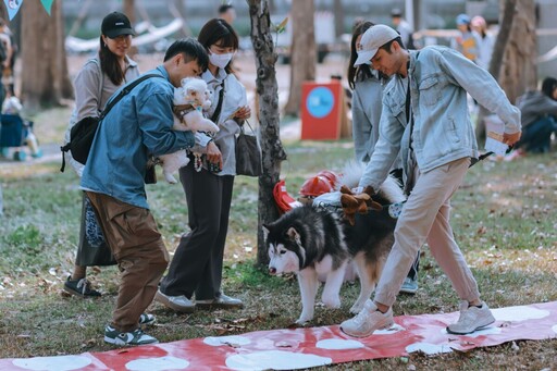 中正公園變毛孩樂園 「國際小狗日」500隻狗狗萌力全開