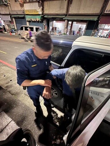 旗警救援醉倒男子 呼籲理性飲酒確保安全