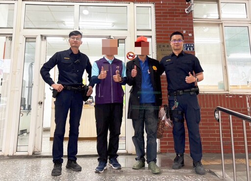 精障男子進香人潮走失 細心警火速尋回