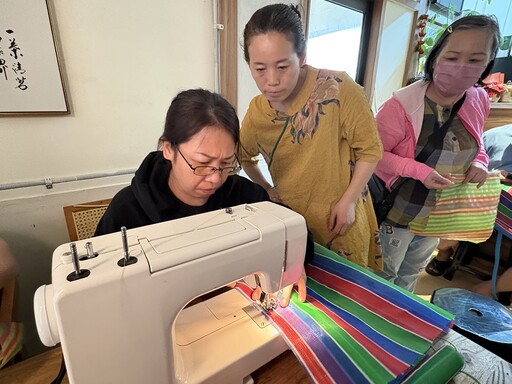 移民署邀新住民手作懷舊又時尚的「茄芷袋」