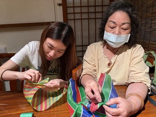 移民署邀新住民手作懷舊又時尚的「茄芷袋」