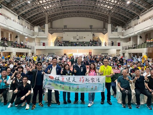 《雄愛健走》千人齊聚前鎮河畔 各國勞工共創五一友善樂活日