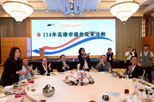 國軍挺身守護台灣 康裕成率議員感謝「最可靠的戰友」