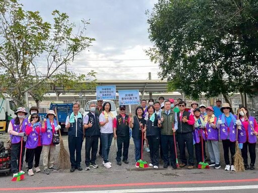 「2025地球日Team Planet 挺地球Go淨」 民雄鄉啟動村里清潔大作戰