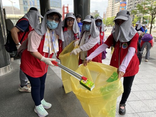 臺北市推動地球日Team Planet行動 1,800處熄菸設施落實綠色市容管理