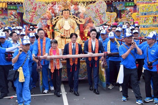 蔣萬安出席松山慈惠堂羅天大醮起駕大典：感謝慈惠堂將愛心散播社會每個角落
