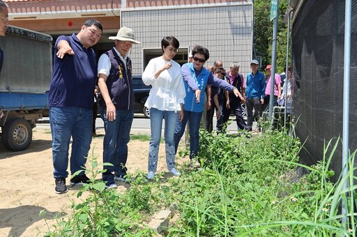 重視民意立即行動 許淑華核定水里集集9件改善工程總經費逾1427萬