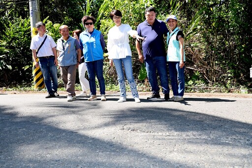 重視民意立即行動 許淑華核定水里集集9件改善工程總經費逾1427萬