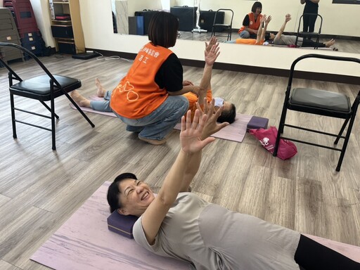 視障也能動出新視界 嬋柔運動助放鬆、提振好精神