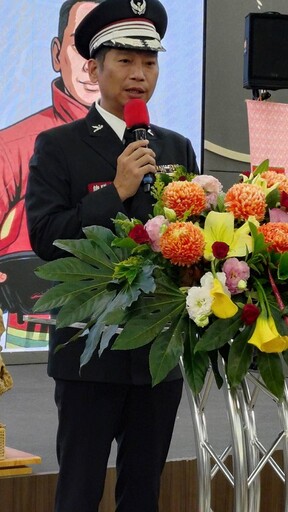 父傳子佳話 宜蘭縣義消總隊長交接 議長張勝德接棒領軍