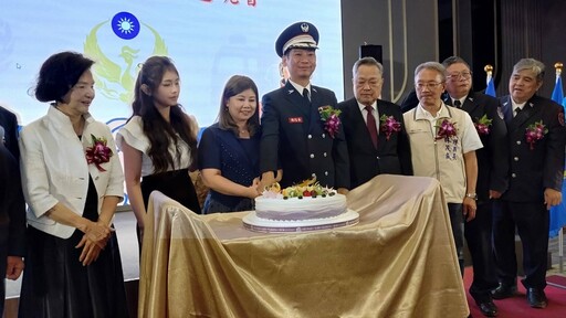父傳子佳話 宜蘭縣義消總隊長交接 議長張勝德接棒領軍