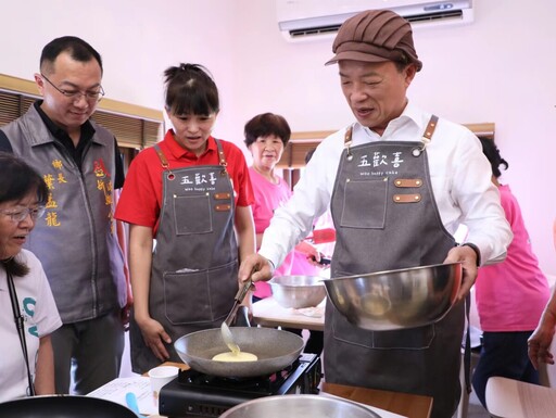 返鄉青年創業「五歡喜」 翁章梁親勉為夢想加油