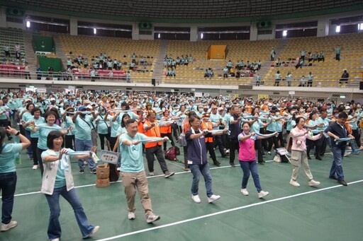 Team Taitung志工上勇!臺東千人志工大會師熱血登場 感謝逾6千志工無私奉獻