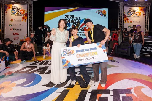 千名舞者齊聚竹縣府前廣場 2025 DANCE ON LIFE街舞大賽熱鬧開戰