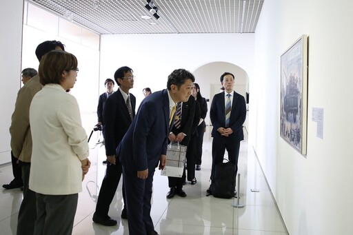 日本金澤市長參訪嘉義市立美術館 追尋梅澤建築作品深化臺日文化情緣