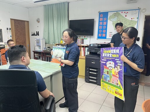 金門縣消防局啟動義消年度評核 多元實測強化救災應變與團隊戰力