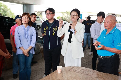 許淑華會勘草屯建設需求 尊重民意擬追加工程經費