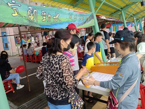 「愛心嘉年華」熱鬧登場 第一河川分署宣導水環境保育與廉政理念