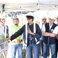 平靜橋復建進度超前達25.98% 南投縣長許淑華視察肯定並宣示職安落實