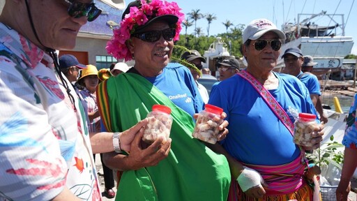 帛琉水手「航向母親的島嶼」圓滿返航 臺東縣府隆重送別見證南島文化交流