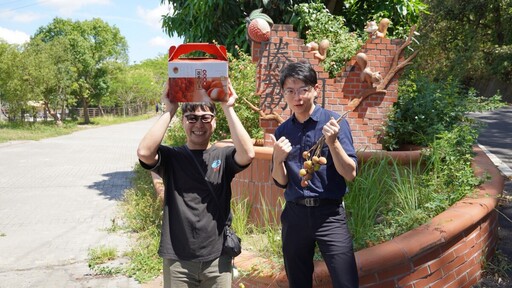 荔枝變身氣泡飲X文創筆 林楷軒攜青年走入旗山南勝體驗農業創生