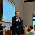 侯友宜法鼓山禮佛浴佛 祈願市政推動順利百姓安居樂業