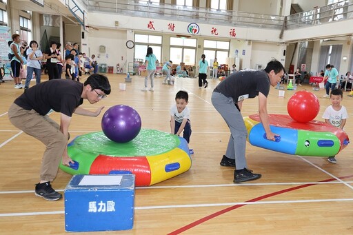 性平好家在趣味活動在中寮 吸引親子熱情參與