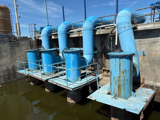 海口大排防潮閘門治理工程開工動土 提高防洪韌性