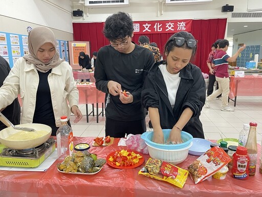 聖約翰科大跨國文化交流 印尼生美食料理傳遞家鄉味