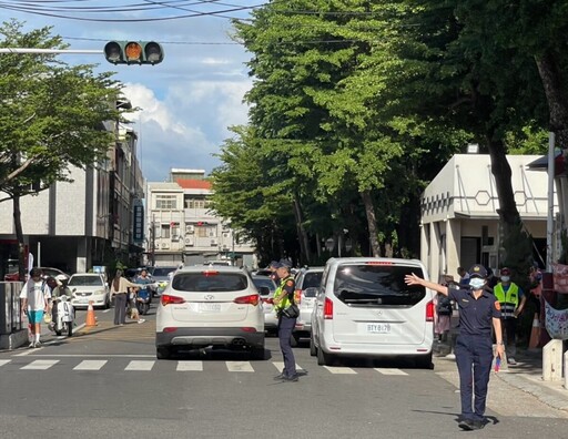 北港警分局啟動護童專案 強化校園周邊安全守護