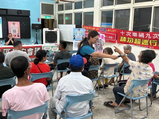北港警分局舉辦治安會議 強化社區安全意識