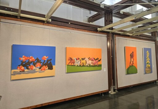 臺英藝術家駐校與文化交流成果展 即日起至6/8彰化藝術館展出
