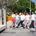 嘉市北園國中小通學步道啟用 結合美觀與教育的示範步道